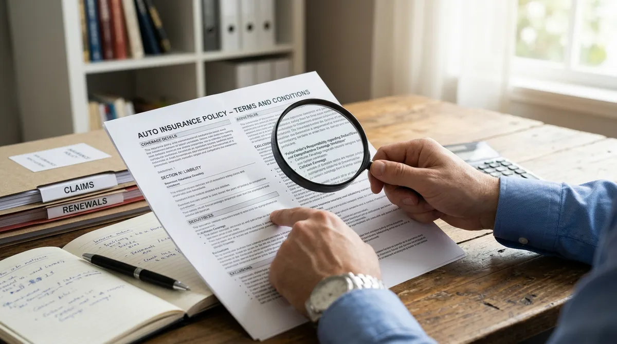 Анализ страховых условий